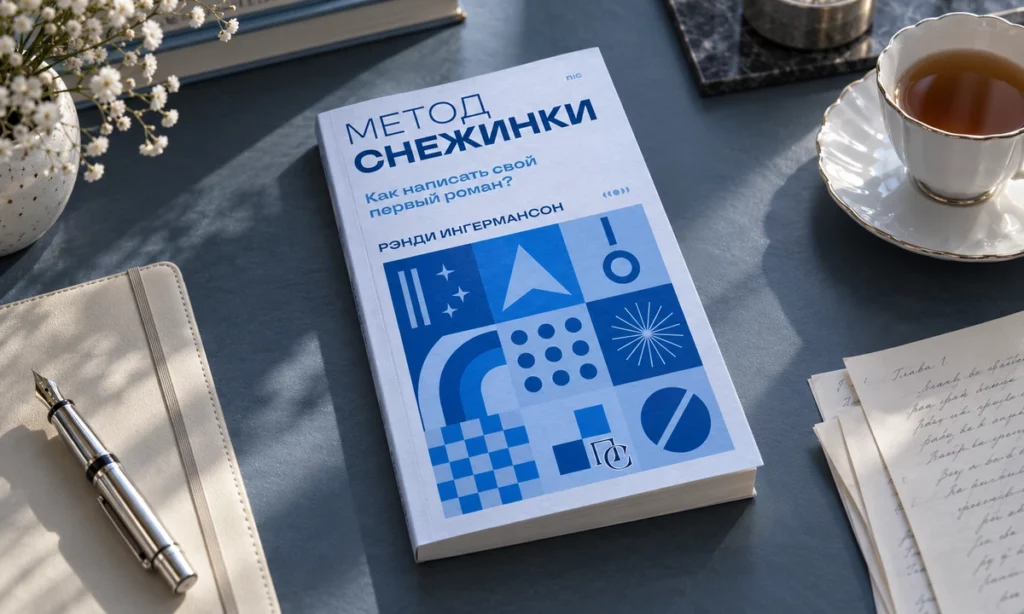 Обложка книги Метод снежинки - Как написать свой первый роман?